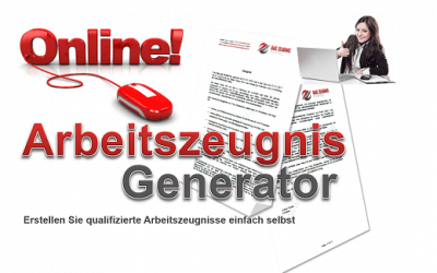 Arbeitszeugnis selber schreiben. Jetzt. Online.