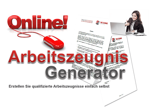 Arbeitszeugnis selber schreiben. Jetzt. Online