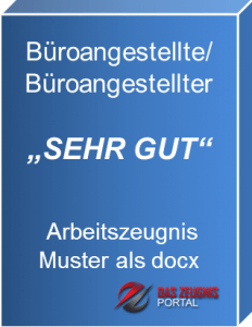 Musterzeugnis Bueroangestellte Note 1