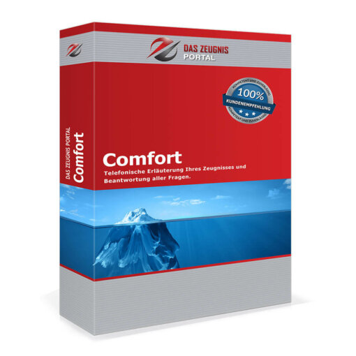 Comfort - Telefonische Erläuterung Ihres Zeugnisses